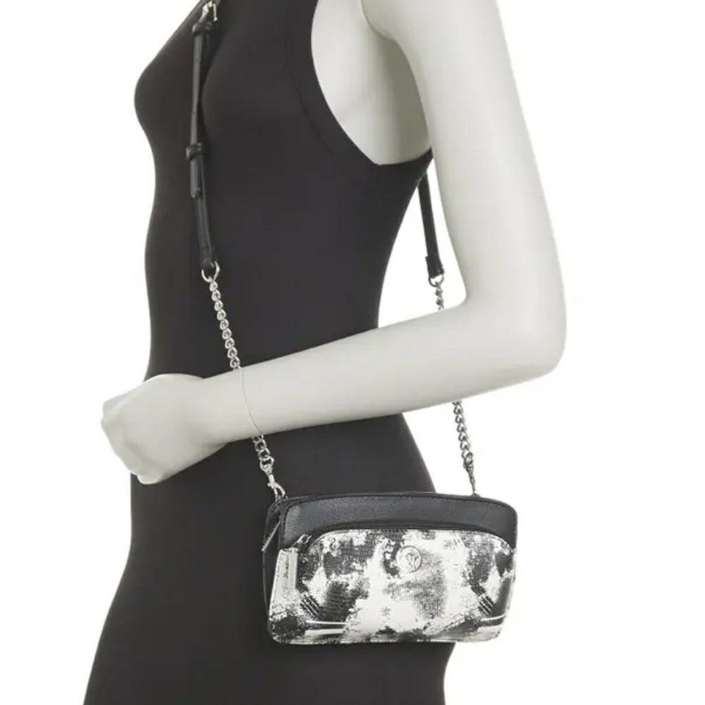 Anne Klein Lizard Embossed Wallet-on-a-Chain
